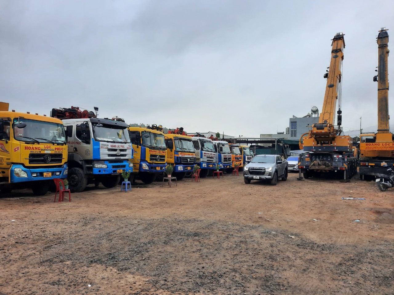 Chi phí cho thuê xe cẩu các loại là bao nhiêu