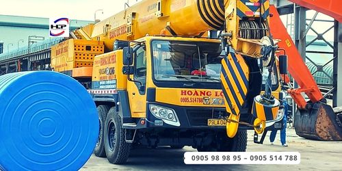 Cho thuê xe đầu kéo gắn cẩu