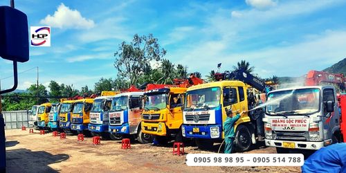 Xe cẩu tự hành tại Hoàng Lộc Phúc